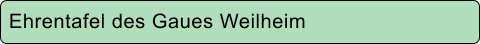 Ehrentafel des Gaues Weilheim