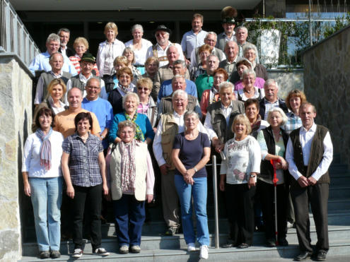 Die Teilnehmer des Gauausfluges 2013