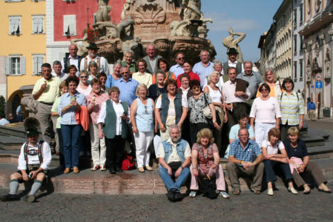 Die Teilnehmer des Gauausfluges 2006